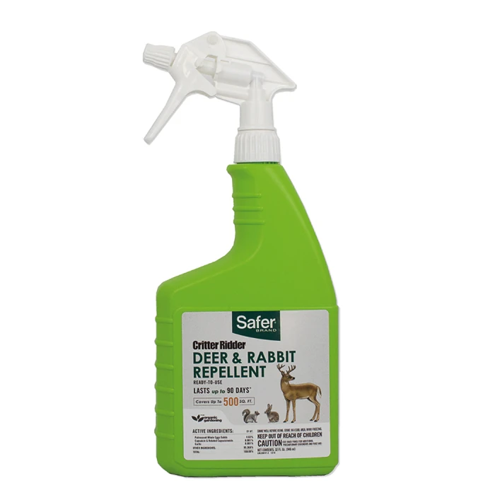 Safer® Critter Ridder® Deer & Rabbit Repellant Ready to Use Safer® Critter Ridder® Deer & Rabbit Repellant Ready To Use -Jung Seed Company 52055 Safer